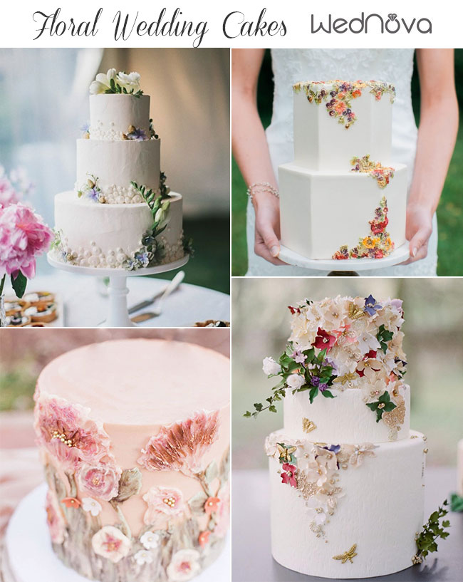 15 Most Unique Floral Wedding Cakes Ever That Will Inspire You ...