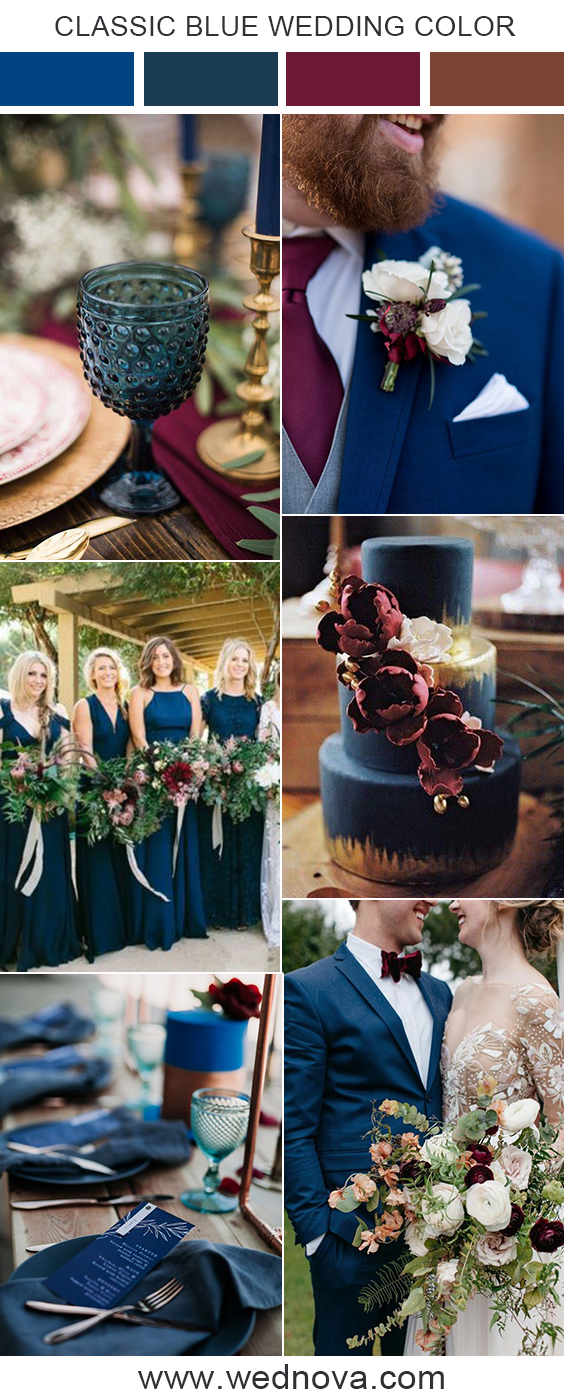12 Classic Blue Wedding Ideas Inspired by Pantone's Color of the Year ...