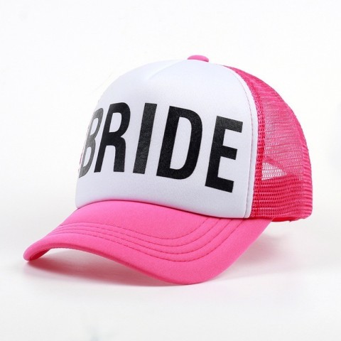 Bride & Flock Bachelorette Party Mesh Baseball Hats Adjustable