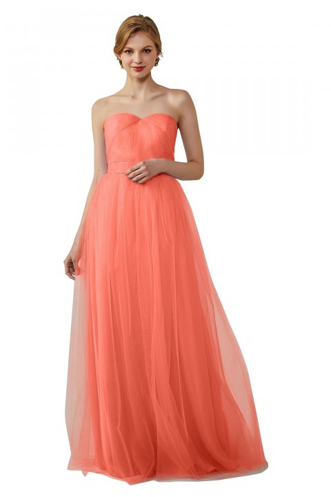 Tulle Sweetheart Convertible Multi-wear Bridesmaid Dress