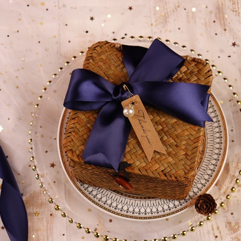 Bamboo Basket Bridesmaid Gift Box