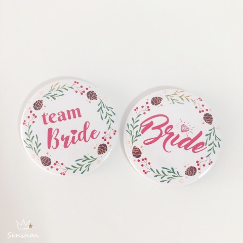 Bride & Team Bride Bachelorette Party Badge