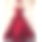 Classic Burgundy Square Neck Puff Sleeves Satin Party Dress