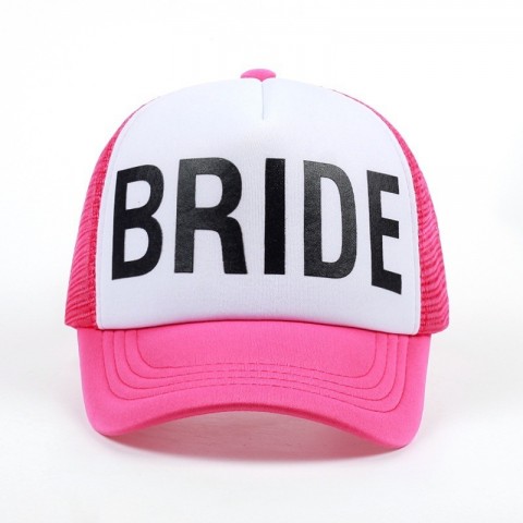 Bride & Flock Bachelorette Party Mesh Baseball Hats Adjustable