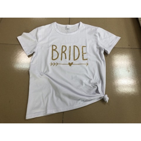 Bride Squad Arrow Printed Bachelorette Party T-Shirt