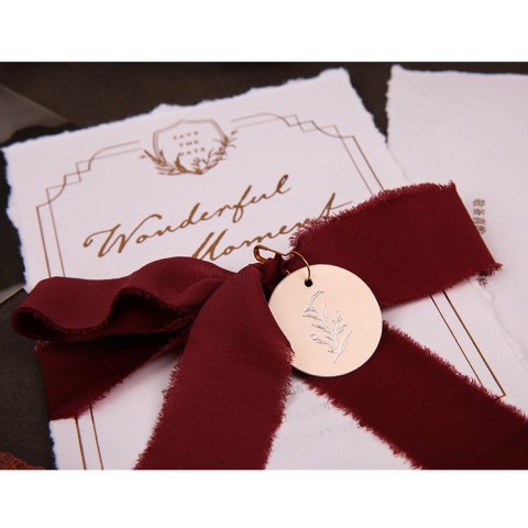 Wax Seal Customized Wedding Invitation