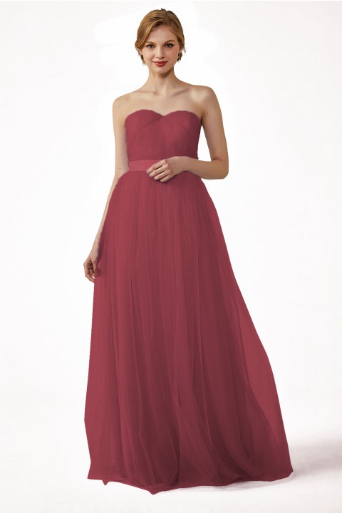 Tulle Sweetheart Convertible Multi-wear Bridesmaid Dress