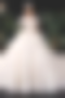 Plus Size 2021 New Deep V-Neck Flower Embroidered Tulle Wedding Dress With Long Train