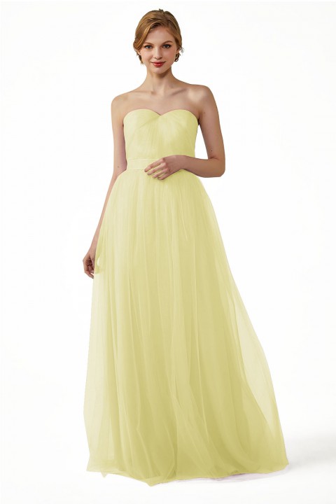 Tulle Sweetheart Convertible Multi-wear Bridesmaid Dress