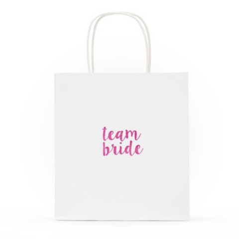 Team Bride Bridal Shower Gift Bag