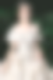 2021 New Off Shoulder Beads Shawl&Sequins Decor Tulle Wedding Dress With Long Train