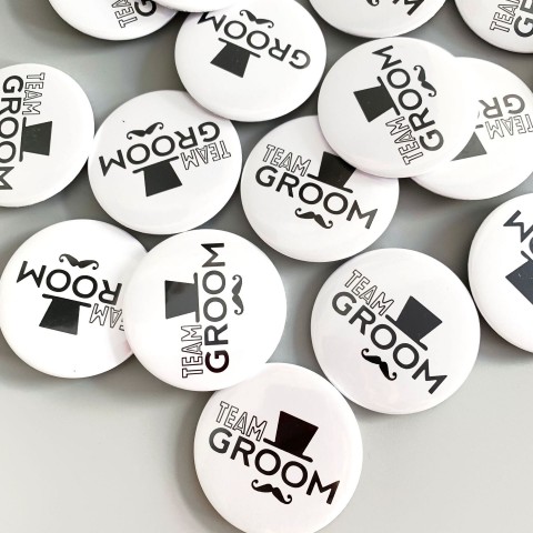 Groom & Team Groom Bachelorette Party Badge