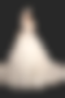 2021 New Deep V Neck Short Sleeve Sequins&Beaded Wedding Dress With Super Long Train