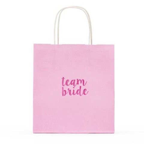 Team Bride Bridal Shower Gift Bag