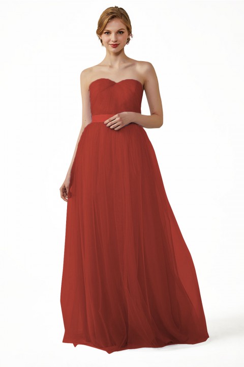 Tulle Sweetheart Convertible Multi-wear Bridesmaid Dress