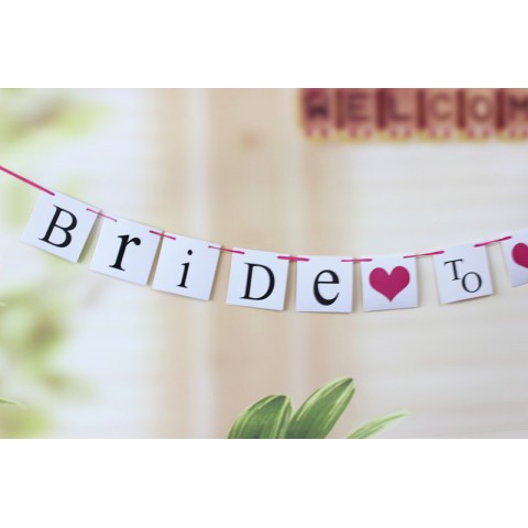 Bride to Be Bachelorette Party Banner