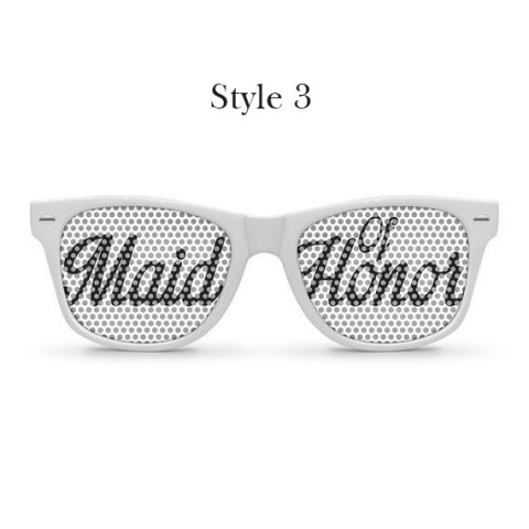 Hollow Out Bachelorette Party Glasses