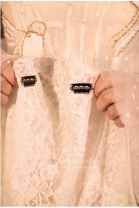 Eyelash Lace Vintage Long Bridal Veil