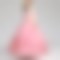 Rose Pink Sleeveless Hand-made Flowers Shape Decor Tulle Skirt Girls Pageant Dresses