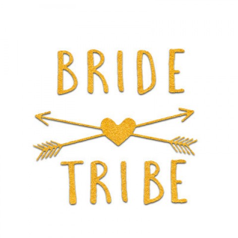 Bride & Bride Tribe Bachelorette Party Tattoos