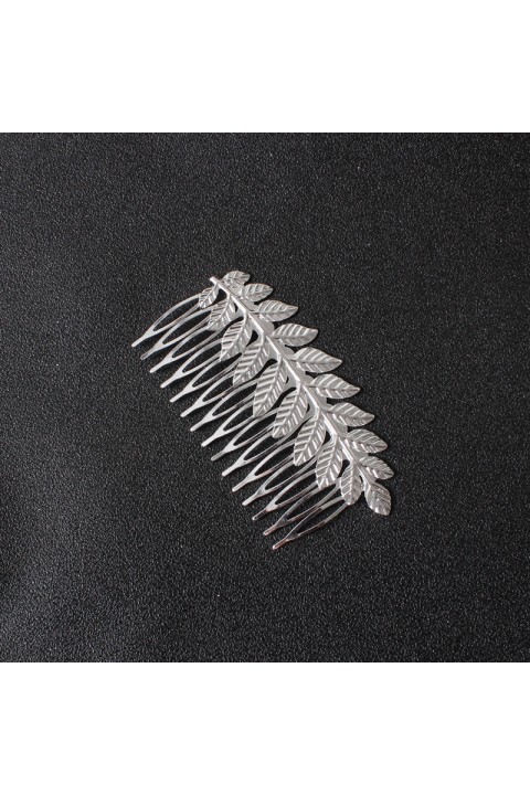 Leaf Shaped Bridal Hair Comb