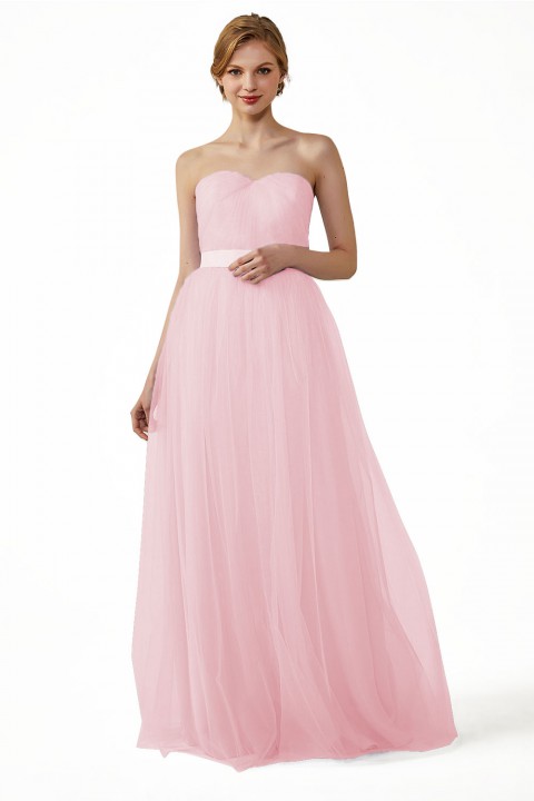 Tulle Sweetheart Convertible Multi-wear Bridesmaid Dress