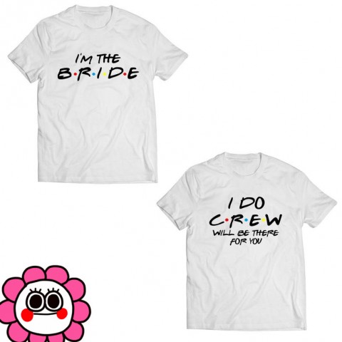 Slogan Printed Bachelorette Party T-Shirt