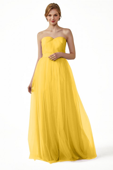 Tulle Sweetheart Convertible Multi-wear Bridesmaid Dress