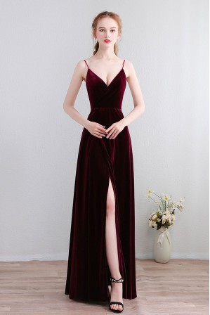 bridesmaid velvet dresses