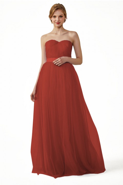 Tulle Sweetheart Convertible Multi-wear Bridesmaid Dress