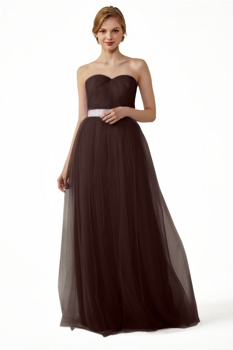 Tulle Sweetheart Convertible Multi-wear Bridesmaid Dress