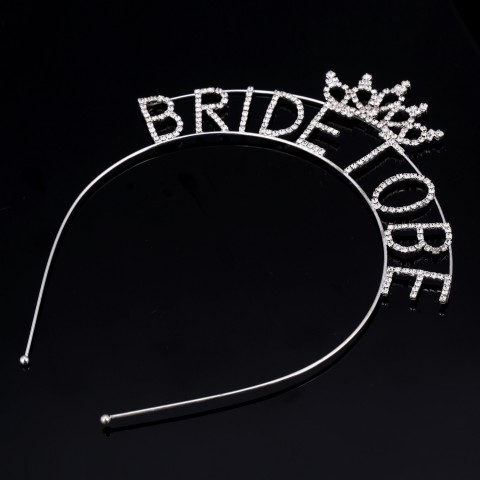 Crystal Bride to Be Bachelorette Party Headband