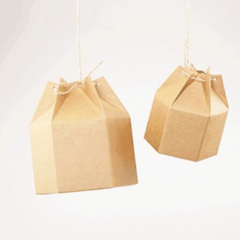 Kraft Paper Bridesmaid Gift Box - 10 Pack