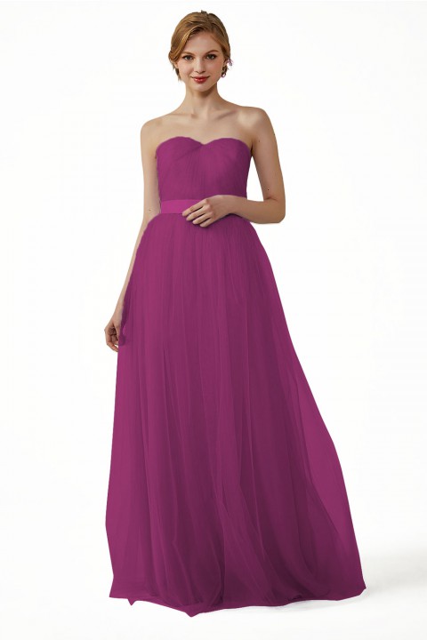 Tulle Sweetheart Convertible Multi-wear Bridesmaid Dress