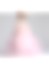 Long Sleeve Round Neck Beaded Embroidery Flowers Shape Decor Tulle Skirt Girls Pageant Dresses