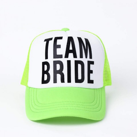 Bride & Team Bride Bachelorette Party Baseball Hats Adjustable