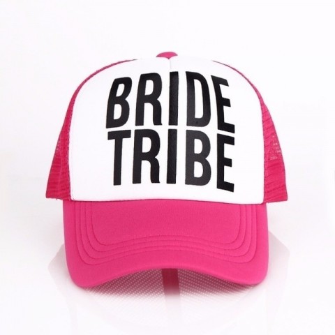 Bride & Bride Tribe Bachelorette Party Baseball Hats Adjustable
