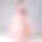 Round Neck Long Velet Sleeve Sequined Tulle Skirt Girls Pageant Dresses
