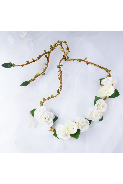 Artificial Flowers Leaf Bridal Belt