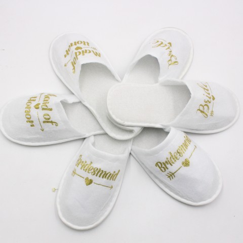 Slogan Printed Bachelorette Party Slippers